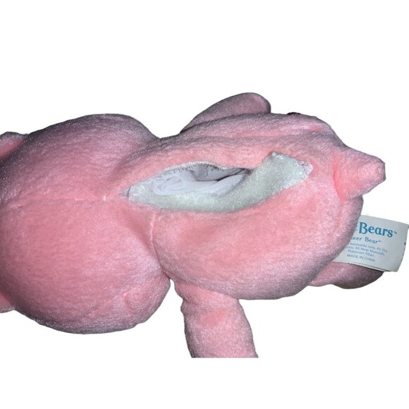 Care Bears Pink Cheer Bear- 7 inches Rainbow on Front - Picture 3 of 8